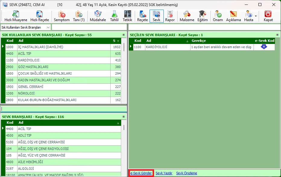 NBYS AH - Aile Hekimliği Bilgi Yönetim Sistemi V1.0.5.43